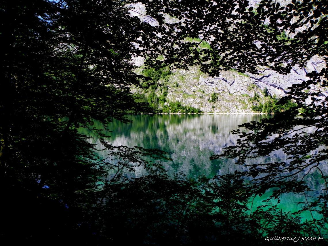 tags: lago,montanhas,verde,agua,natureza,floresta

K&ouml;nigssee, Sch&ouml;nau, Alemanha